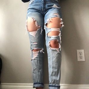 american eagle boyfriend jeans